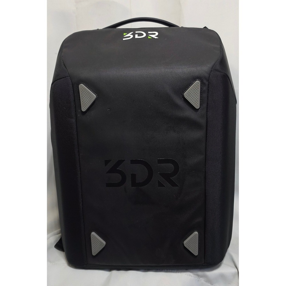 3DR Solo Smart Drone Backpack Custom GPC Foam Interior Black Carrying Case